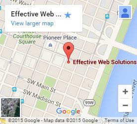 Effective Web Solutions Portland on Google Maps