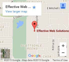 Effective Web Solutions Scottsdale on Google Maps